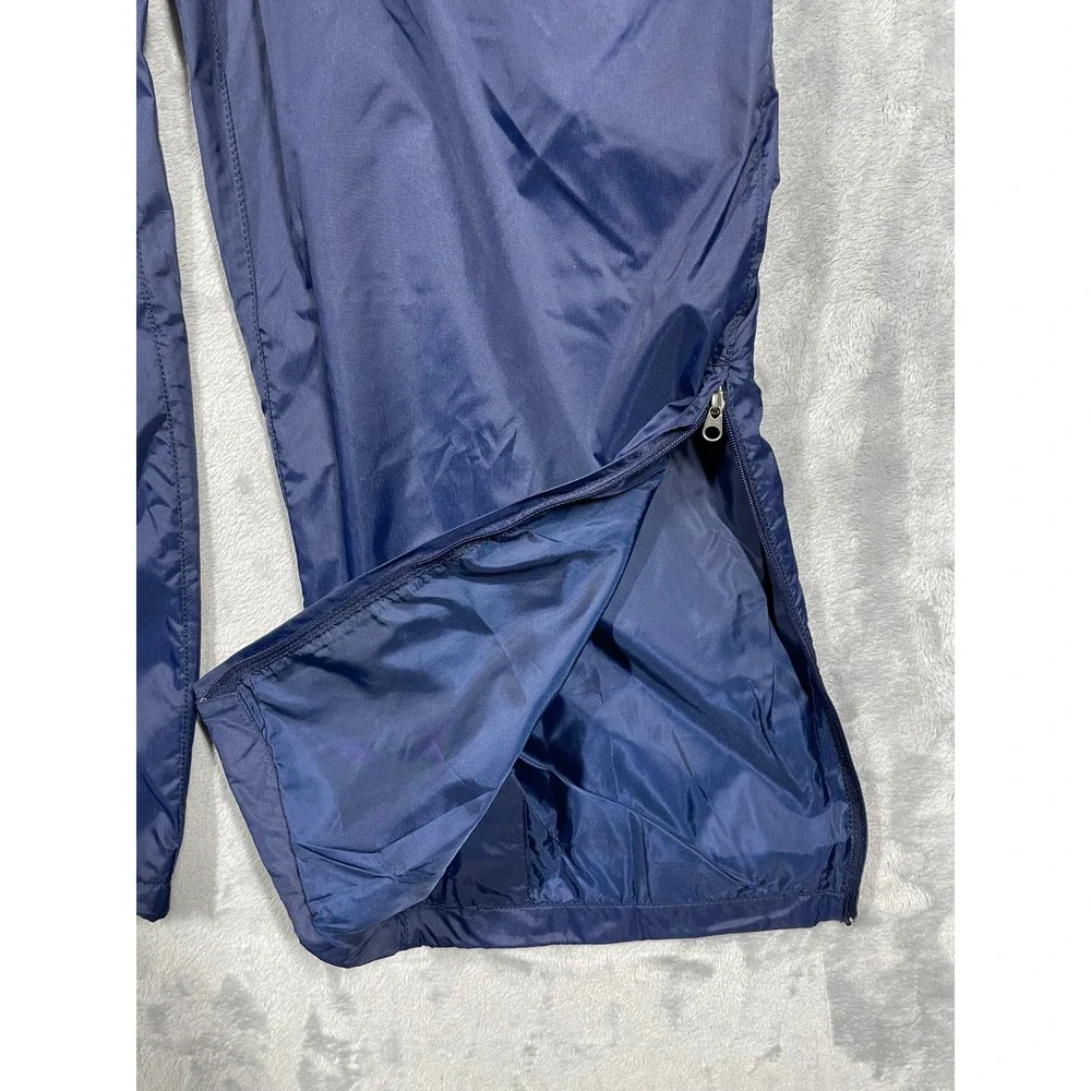 Nike Villanova Rowing Mens Medium Navy Blue Windbreaker Track Pants Vintage